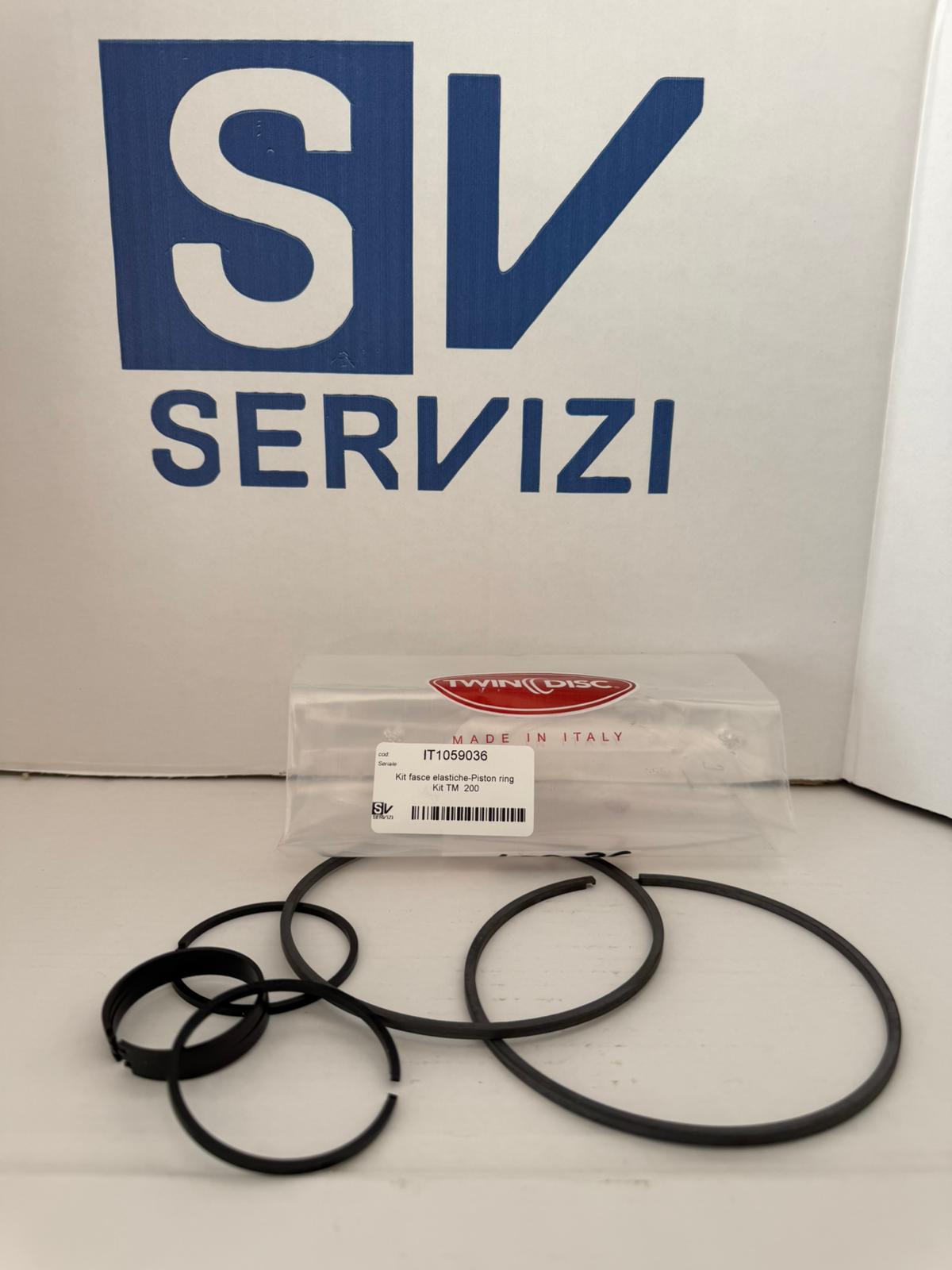 Kit fasce elastiche-Piston ring Kit TM 200