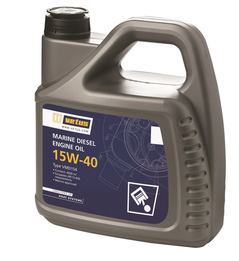 Olio motore diesel SAE 15W-40, 4 lt.
Codice doganale: 27101981