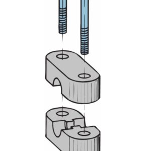 Morsetto stringi-guaina per cavi tipo 33 e LF - Cable Clamp for Cables Type 33 and LF